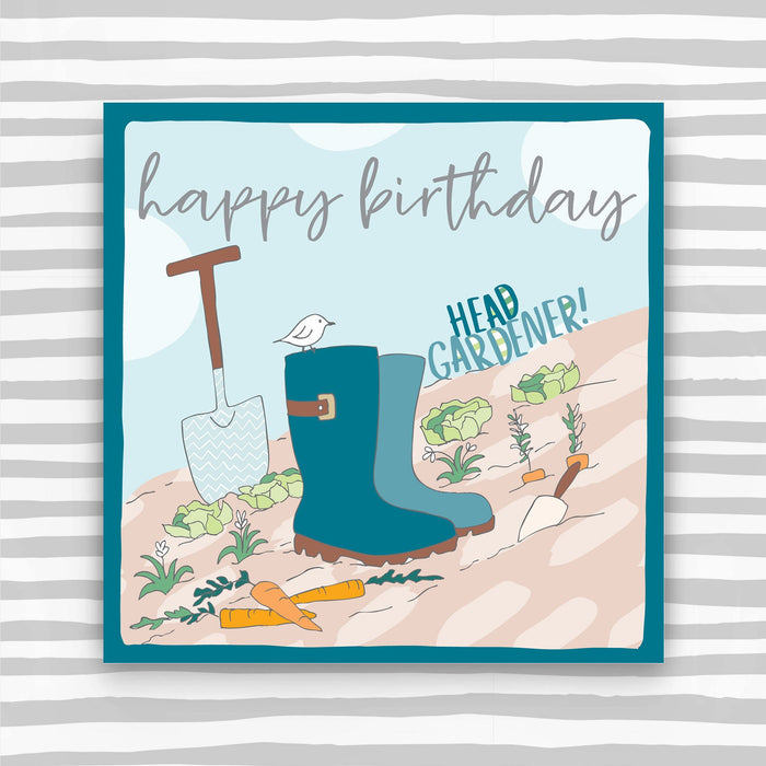 Gardener - Happy Birthday Greeting Card (OC14)
