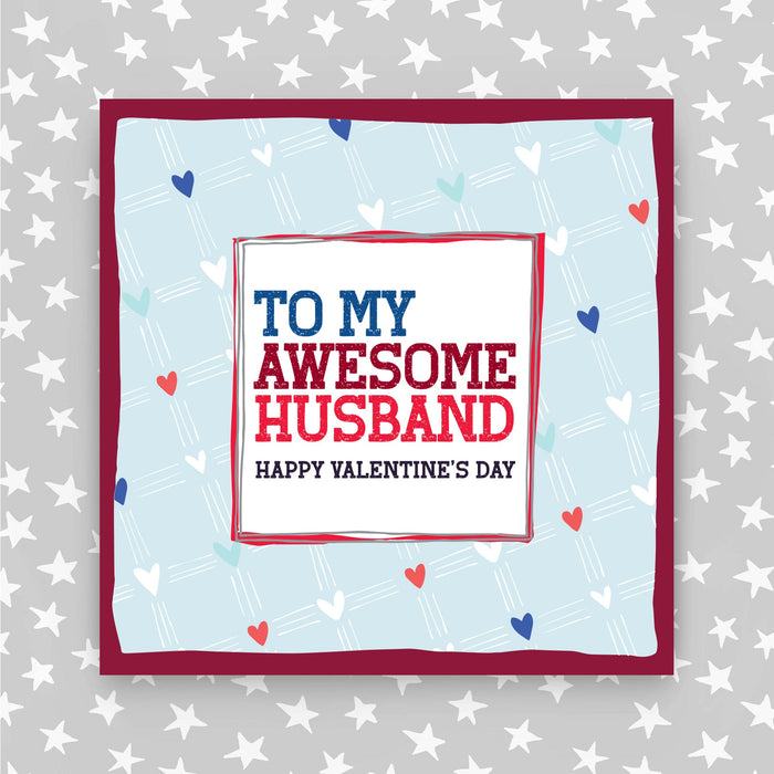 To My Awesome Husband - Happy Valentine's Day (TF26)