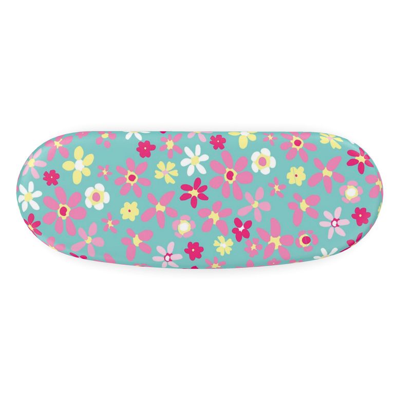 Floral Shatterproof Glasses Case