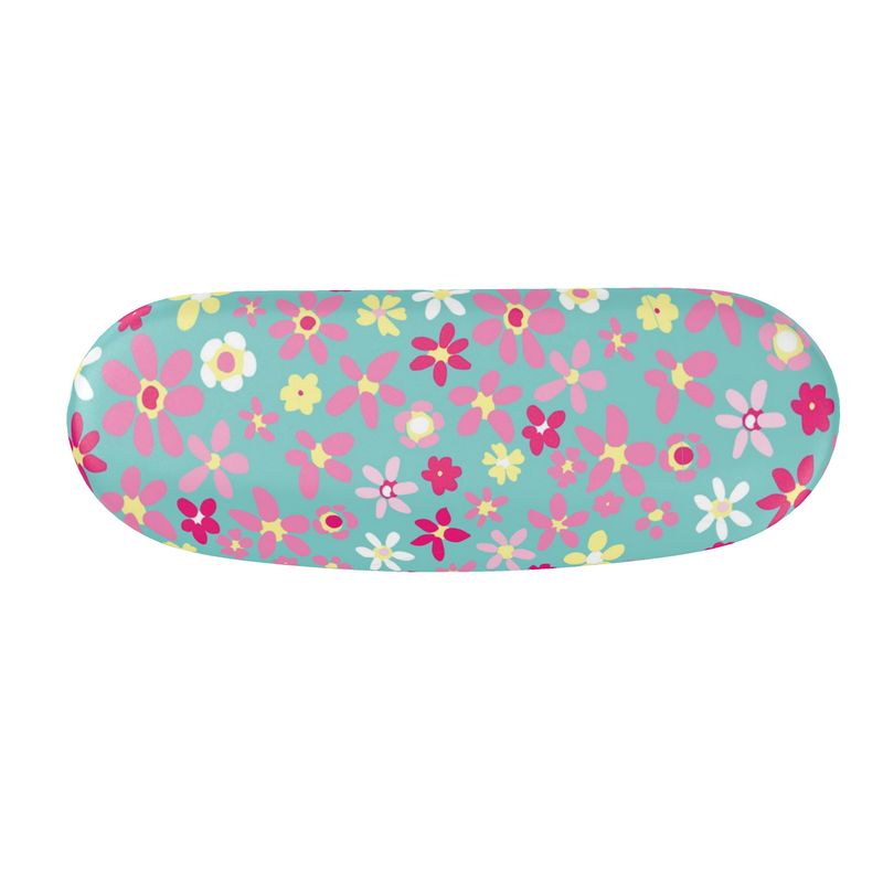 Floral Shatterproof Glasses Case