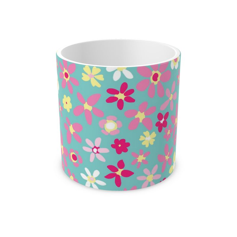 Floral Plant Pot
