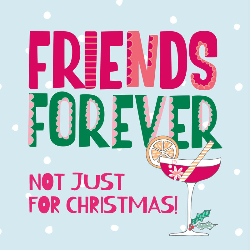 Christmas Coaster - Friends Forever (C03)