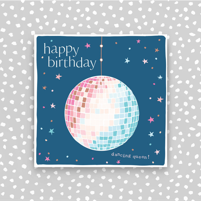 Happy Birthday - dancing queen greeting card (CB238)