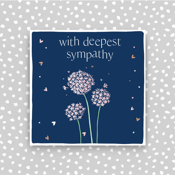 With Deepest Sympathy greeting card (CB242)