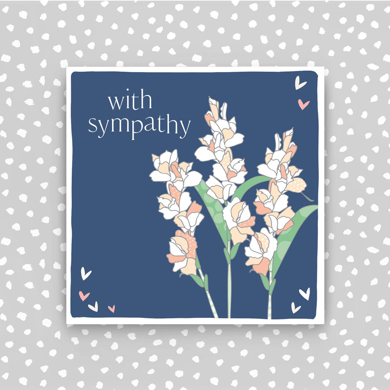 With sympathy Greeting Card (CB259)