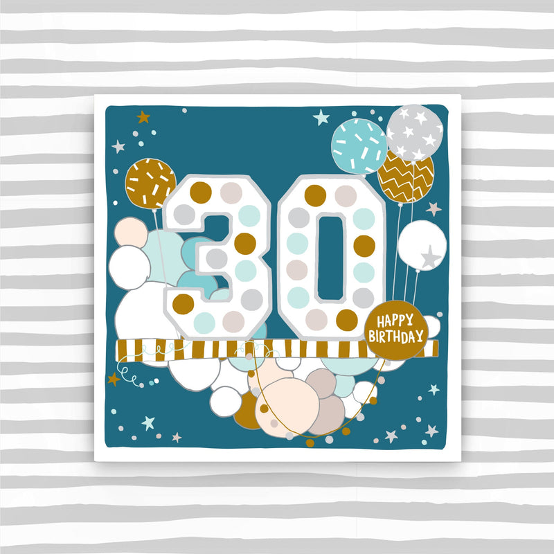 CB265 - 30th Male Birthday Card