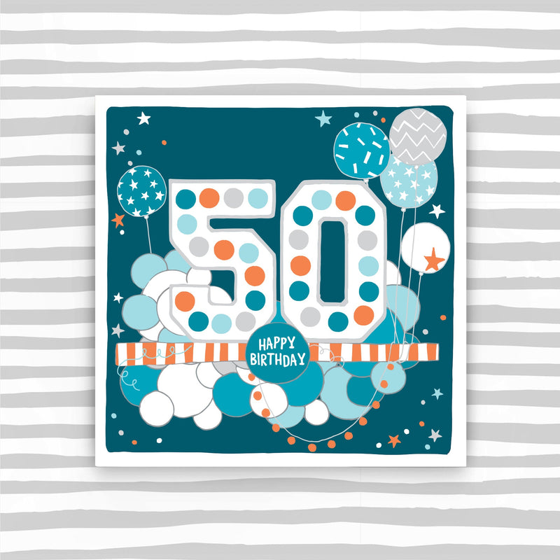 CB267 - 50th Male Birthday Card