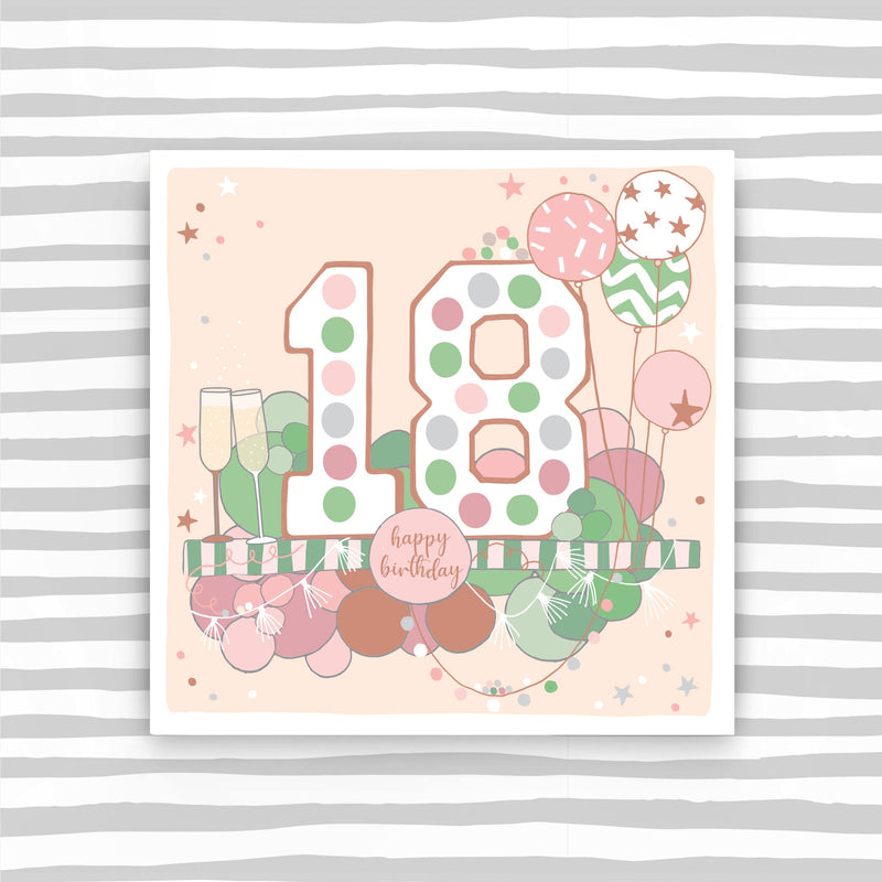 CB273 - 18th Female Birthday Card