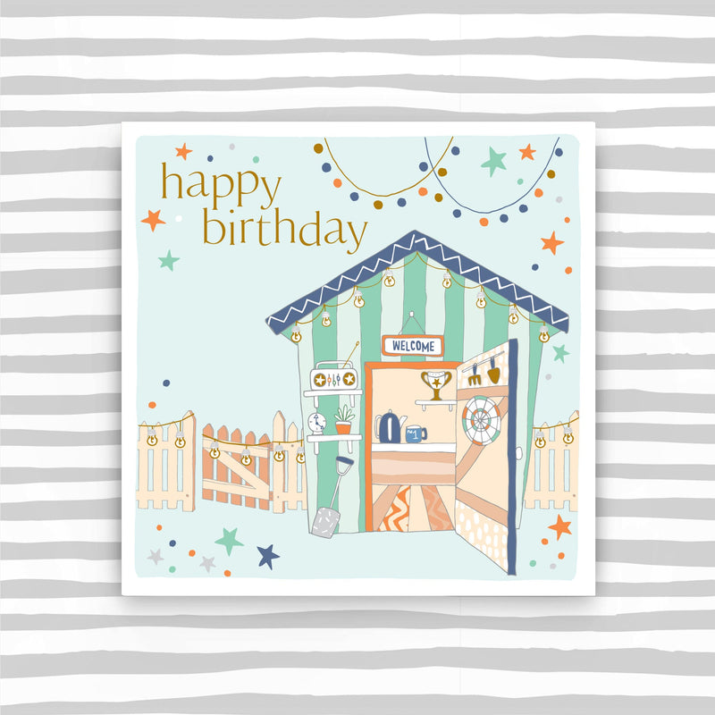 CB298 - Happy birthday - shed greeting card