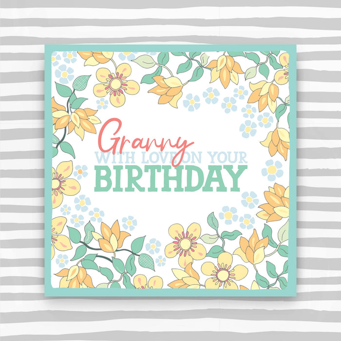 Granny with love on your Birthday Card (CK48)