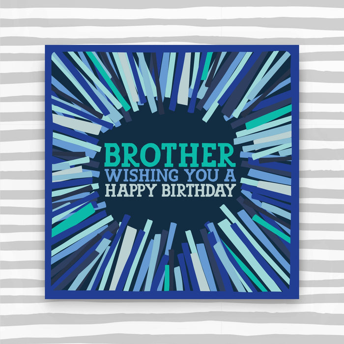 Brother Wishing you a happy Birthday Card (CK63)