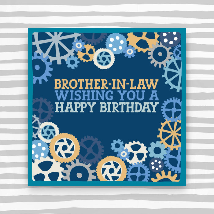 Brother in law Wishing you a happy Birthday Card  (CK64)