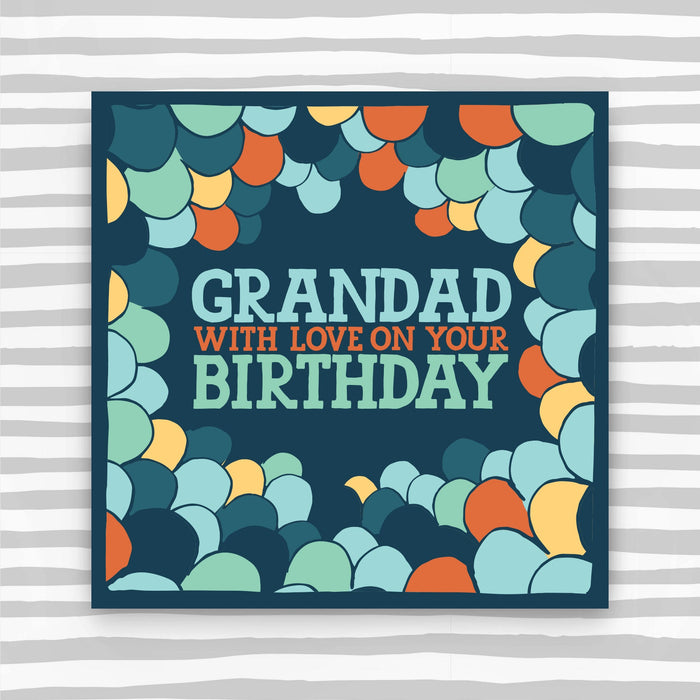 Grandad with love on your Birthday Card (CK67)