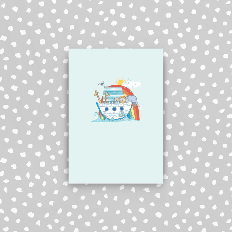 D27 - Ark on blue mini card