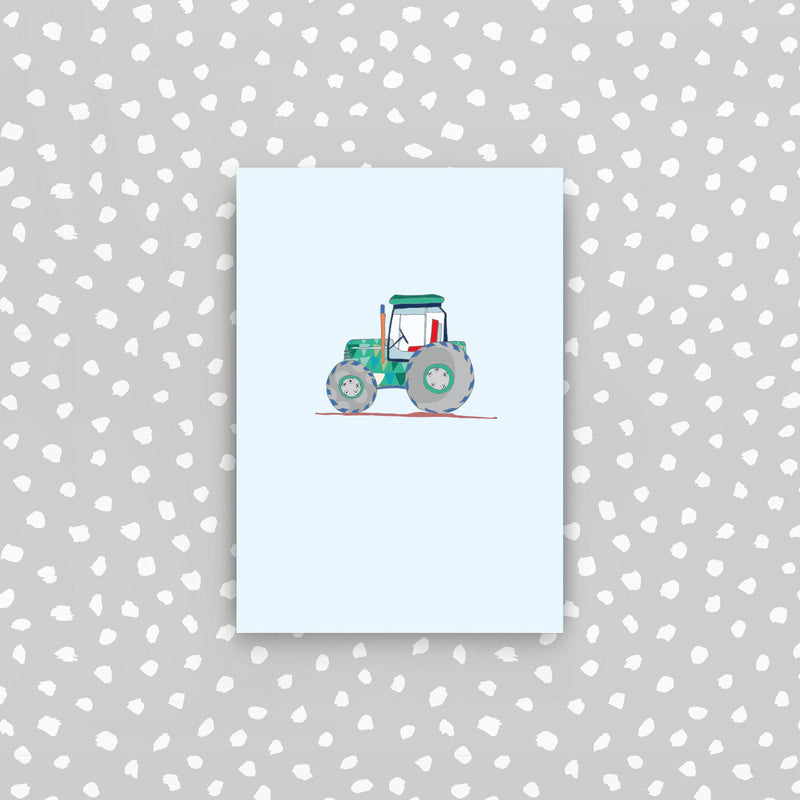 D31 - Tractor mini card