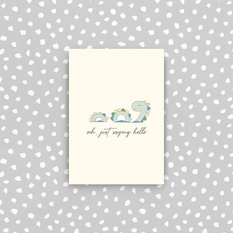 D54 - Nessie - och, just saying hello mini card