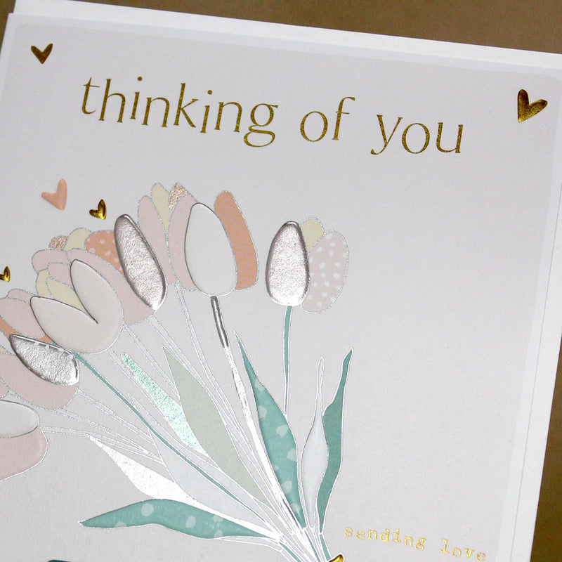 Thinking of you - sending love Greeting Card (FB274)