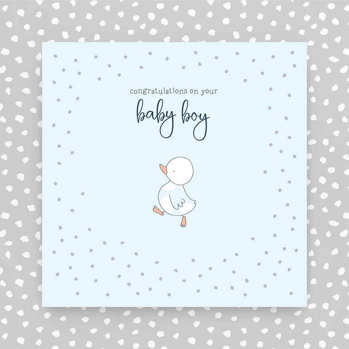 Congratulations on your Baby Boy greeting card (GR04)