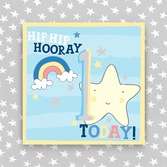 Boy Aged 1 Birthday Card (HH01)