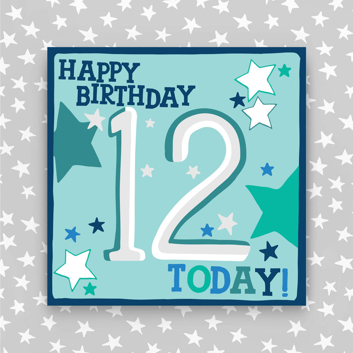 Boy Aged 12 Birthday Card (HH12)