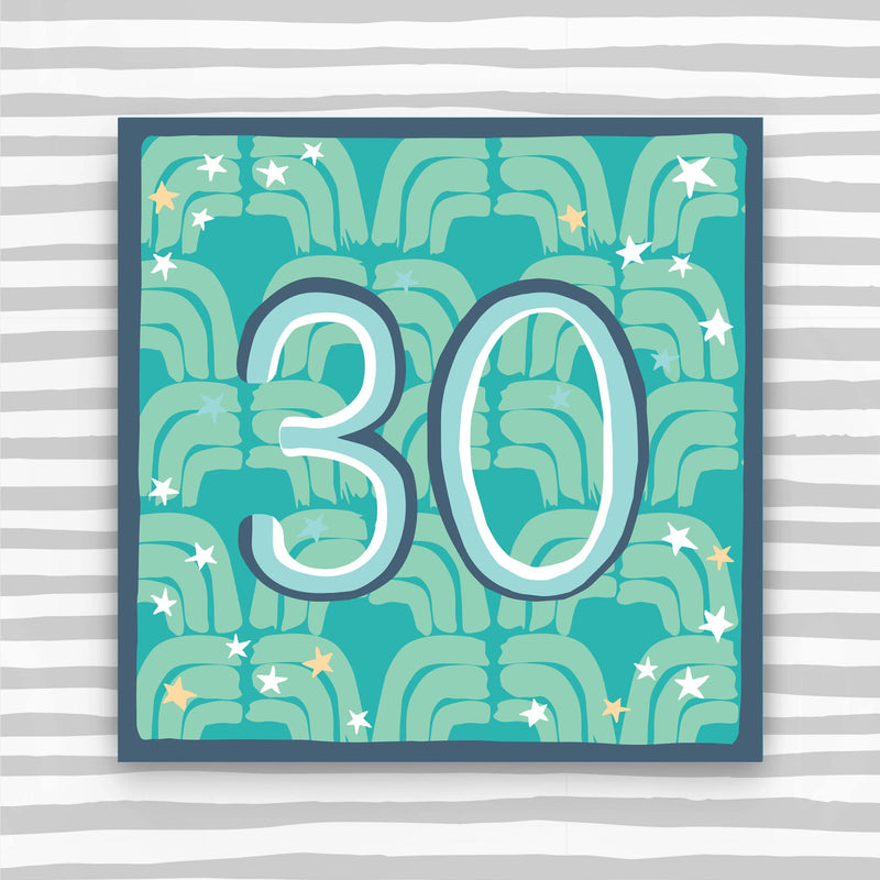 Male Aged 30 Birthday Card (HH20)
