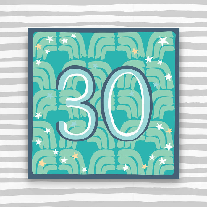 Male Aged 30 Birthday Card (HH20)