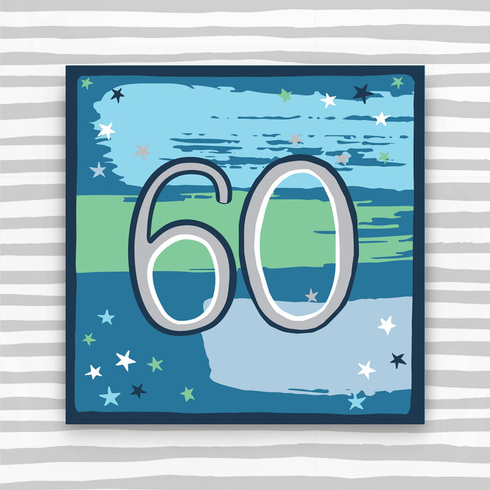 Male Aged 60 Birthday Card (HH23)