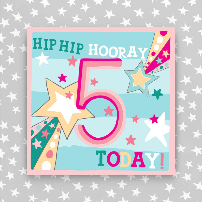 Girl Aged 5 Birthday Card (HH32)