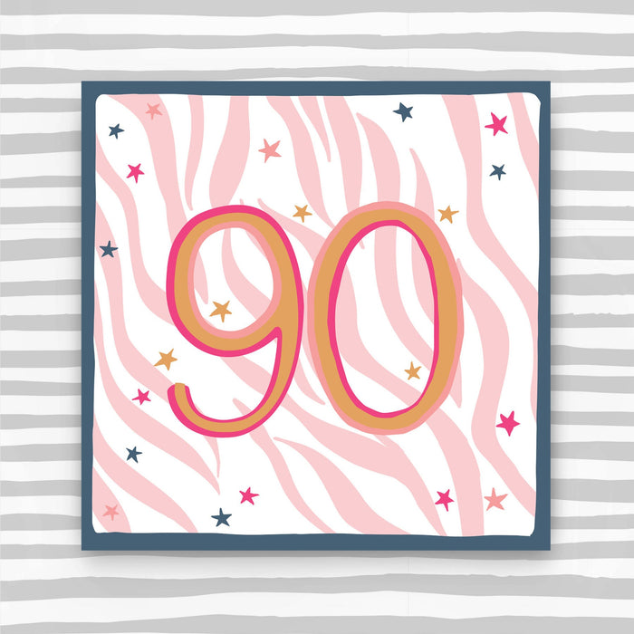 Female Aged 90 Birthday Card (HH53)