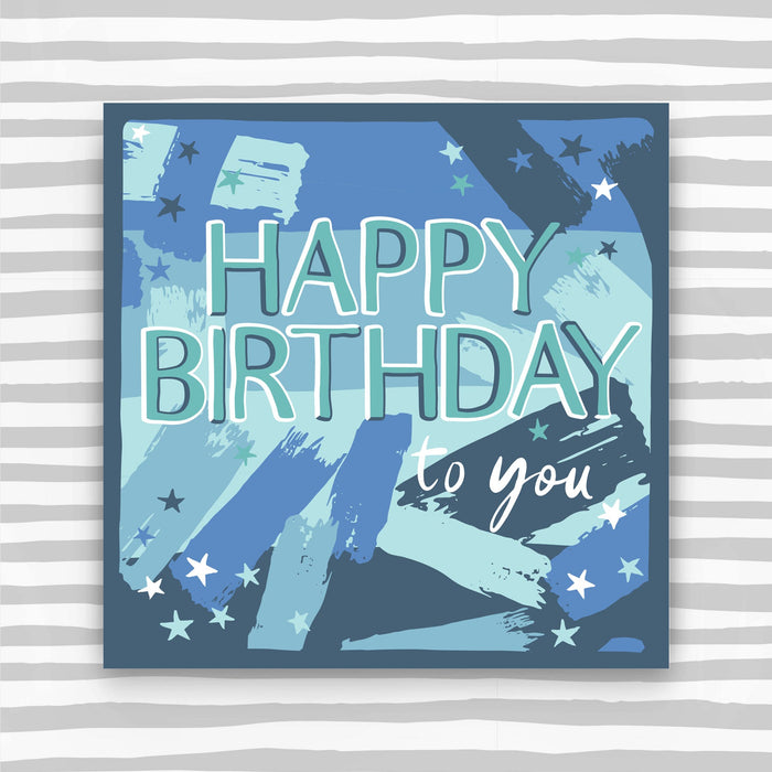 Happy Birthday to you greeting card (HH60)