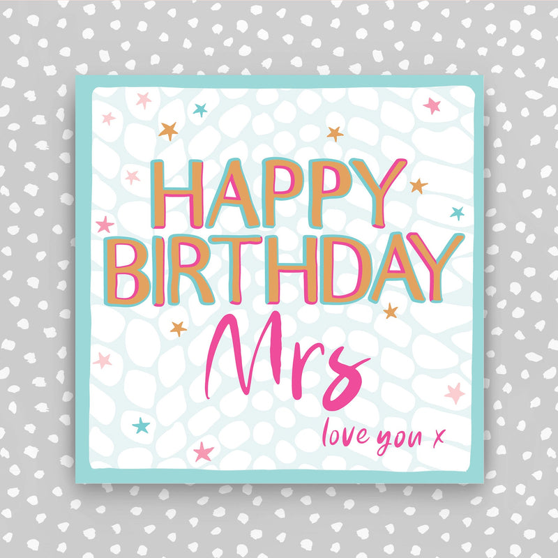 Happy Birthday Mrs (HH88)
