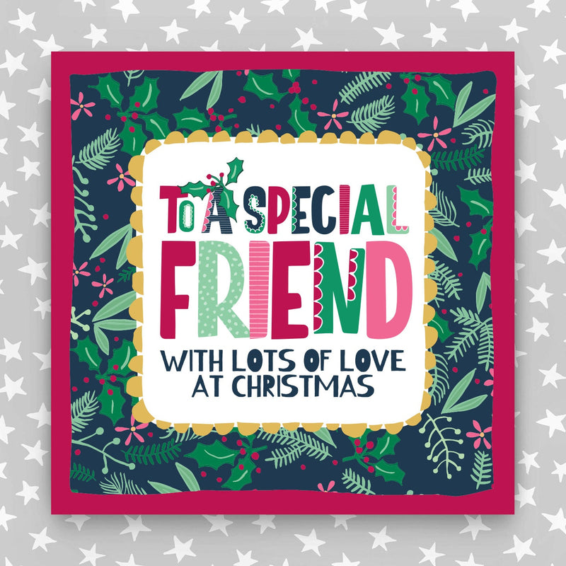 Large Christmas Card To a Special Friend (LXTF09)