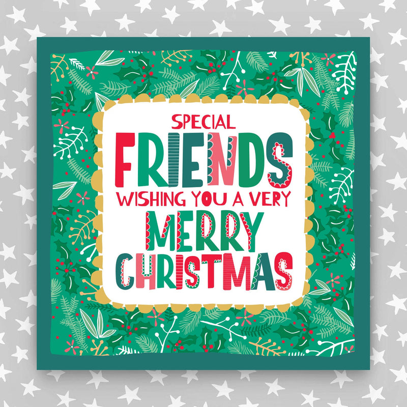 Large Christmas Card To a Special Friends (LXTF10)