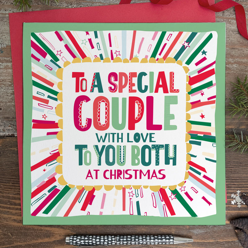 Large Christmas Card To a To a Special Couple (LXTF11)