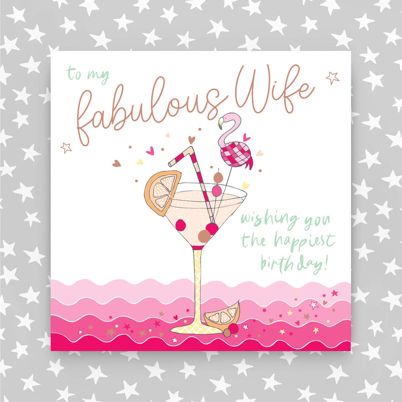 MA44 - Fabulous Wife Greeting Card