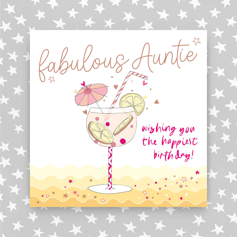 MA51 - Fabulous Auntie Greeting Card