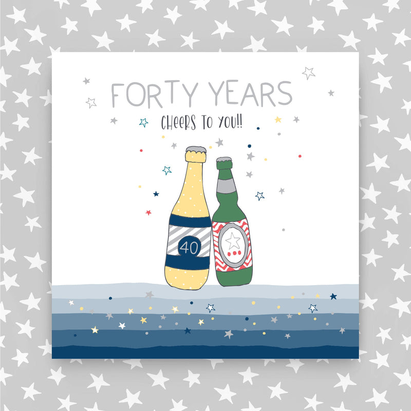 MA59 - 40 Years Greeting Card