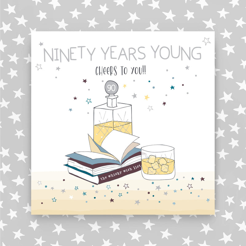 MA64 - 90 Years Young Greeting Card