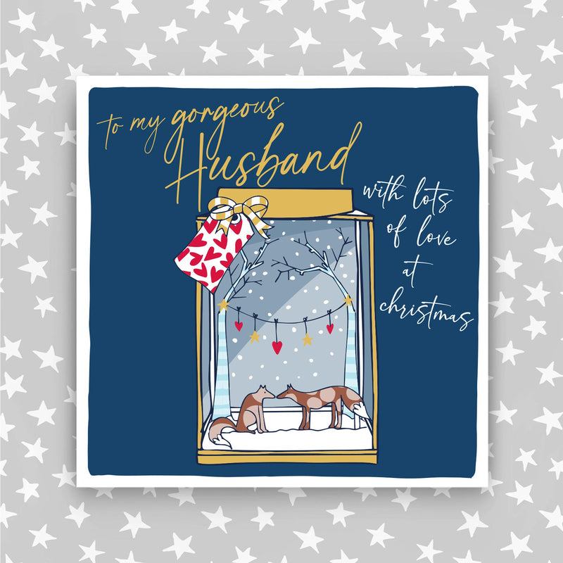 To my Gorgeous Husband - with lots of love at Christmas (MC04)