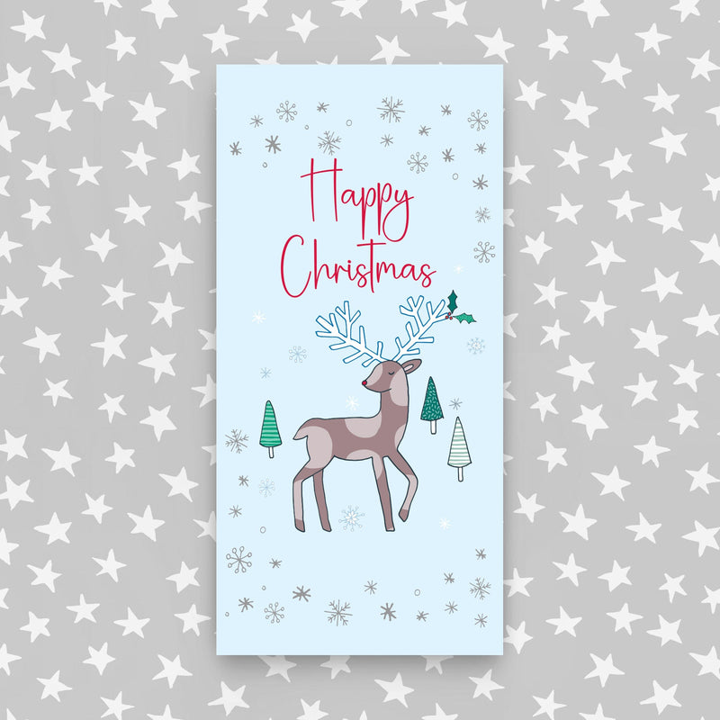 Christmas Money Wallet featuring a deer (MW44)