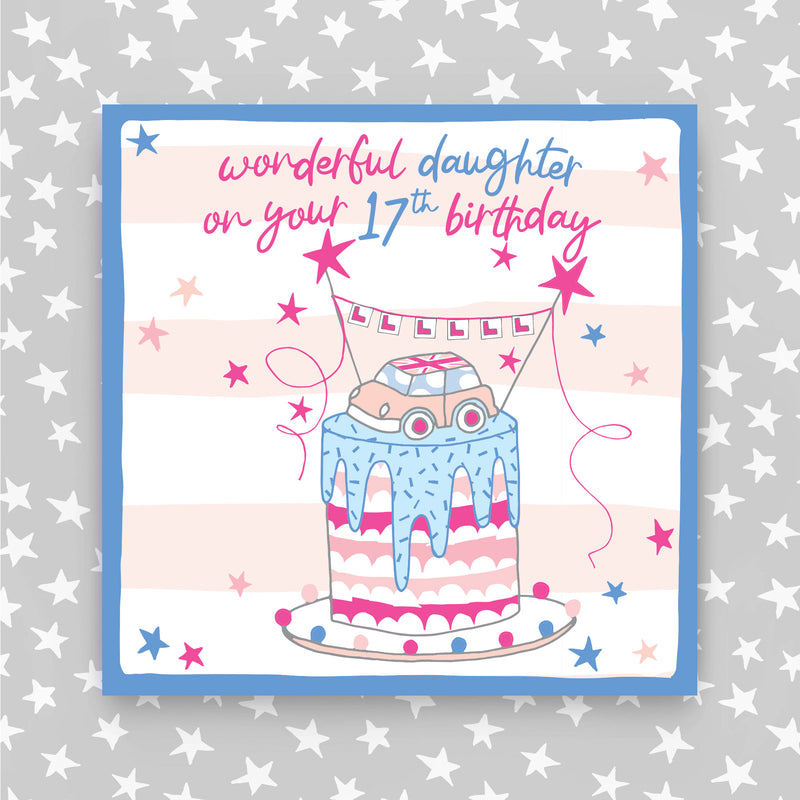 17th Birthday Greeting Card - Daughter (NPH103)