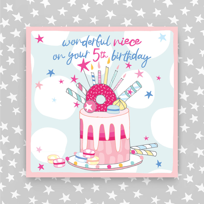 5th Birthday Greeting Card - Niece (NPH69)