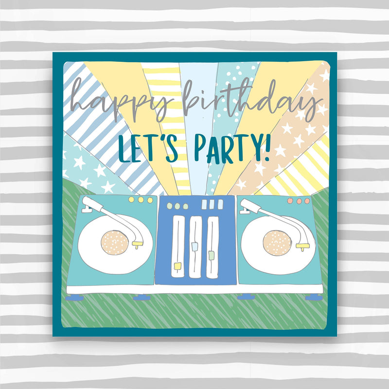 Music Decks - Happy Birthday Greeting Card (OC17)