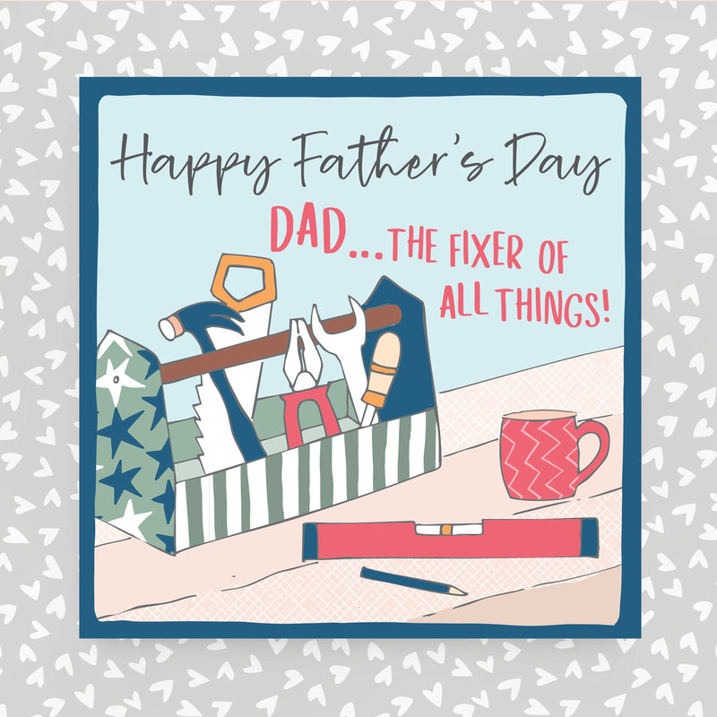 Happy Father's Day Greeting Card - Dad... the fixer of all things! (OC51)