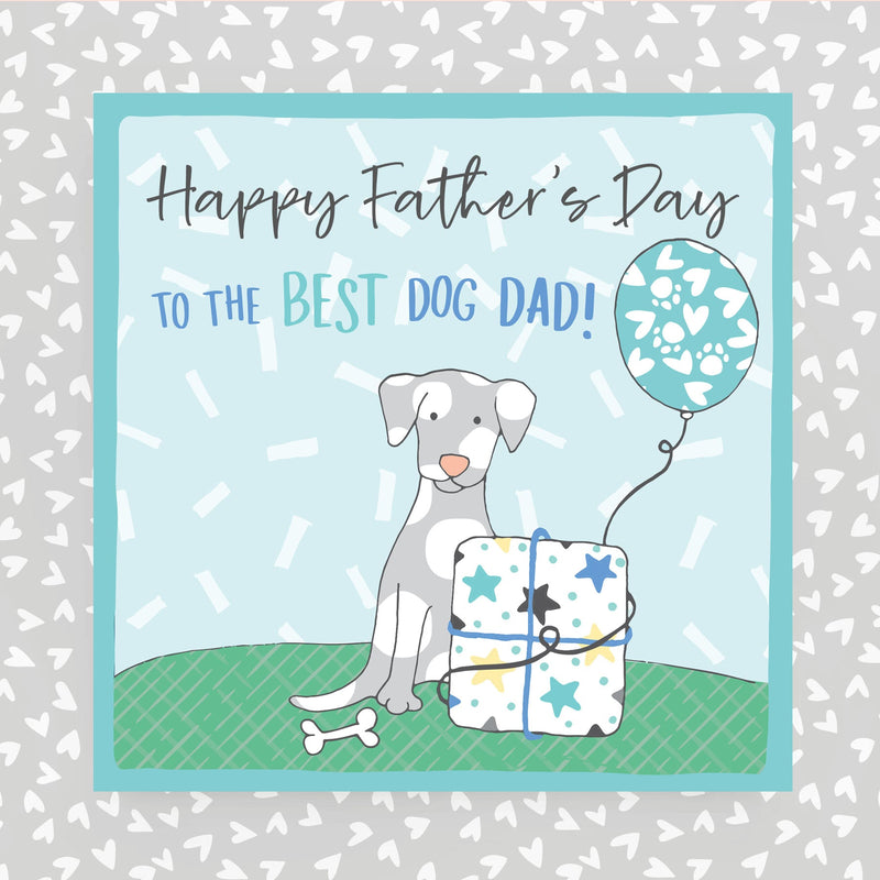 Happy Father's Day Greeting Card - To the Best Dog Dad! (OC57)