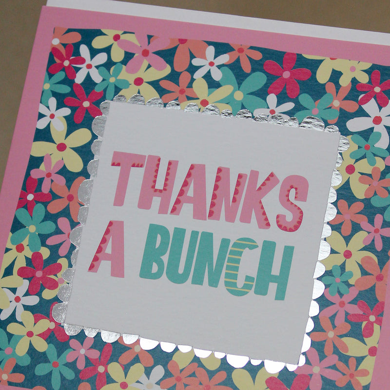 Thanks a Bunch Greeting Card (TF129)