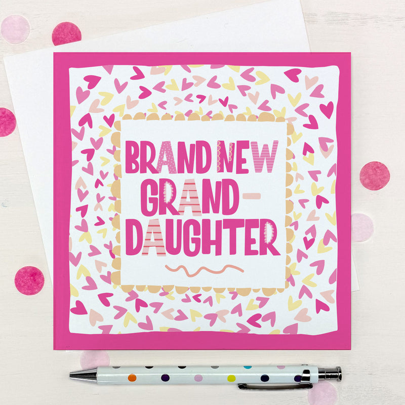 Brand New Granddaughter Greeting Card (TF164)