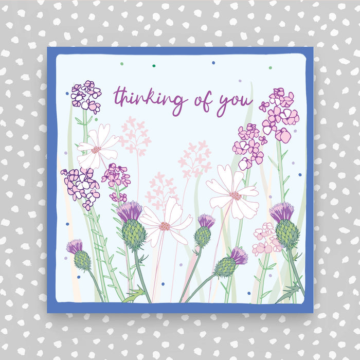 Scottish - Thinking of you Greeting Card (W58)