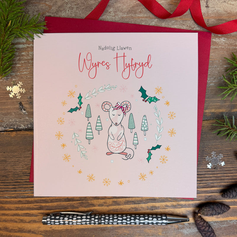 Nadolig Llawen - Wyres Hyfryd (Happy Christmas wonderful granddaughter) (WXGR09)