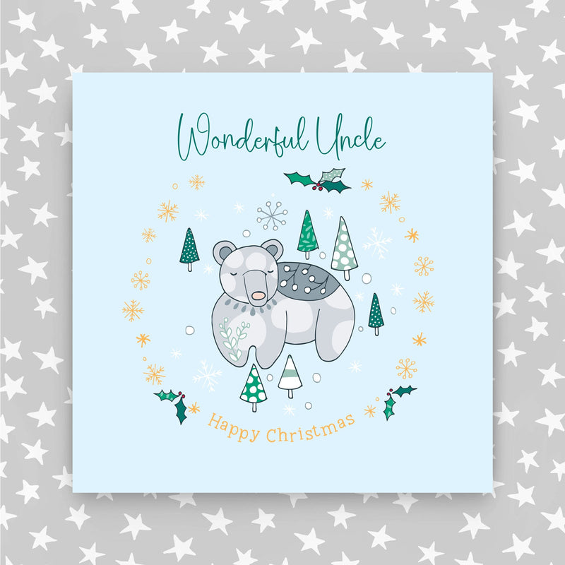 Wonderful Uncle Christmas Card (XGR101)